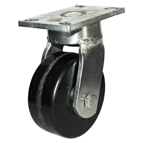 6" C-SHD Drop Forged Heavy Duty Phenolic Swivel Caster