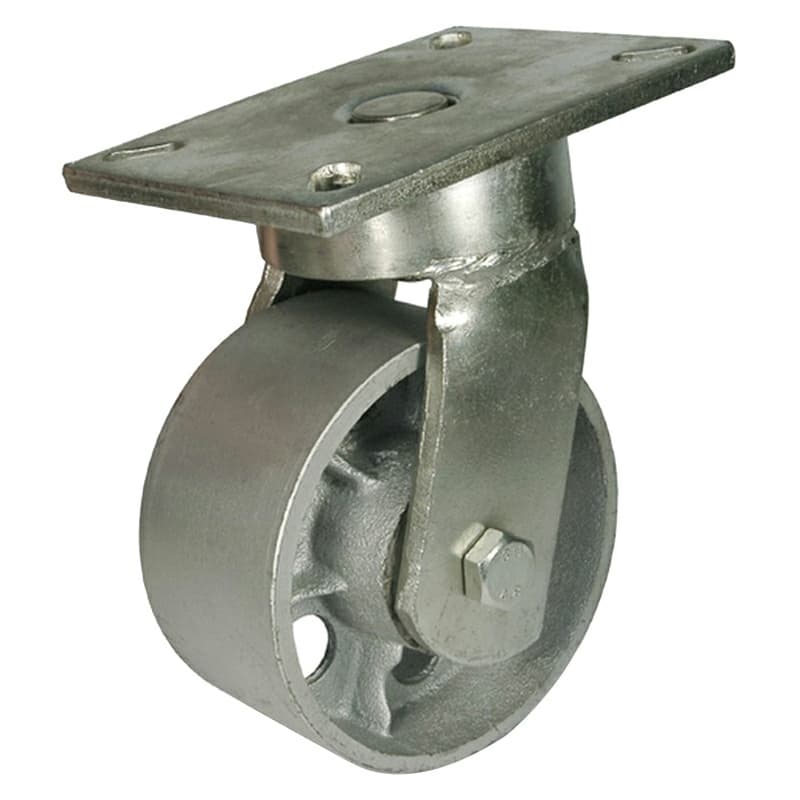 6" C-SHD Drop Forged Heavy Duty Steel Swivel Caster