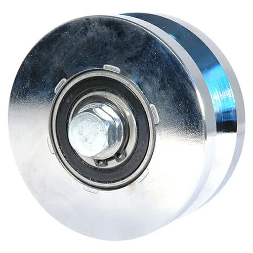 4" W-VG Cast Iron V-Groove Wheel