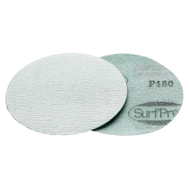 SurfPrep 6" No Hole Hook and Loop Aluminum Oxide Film Sanding Discs