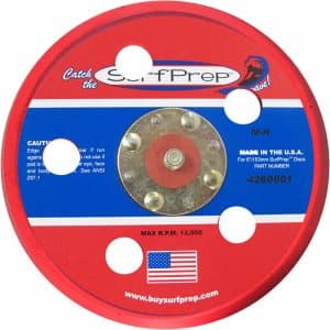5" PSA Backup Backing Pad, No Holes, Vortex