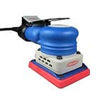 3" x 4" Electric Ray Sander, 3mm Orbit Center Vacuum with Hook & Loop Pad