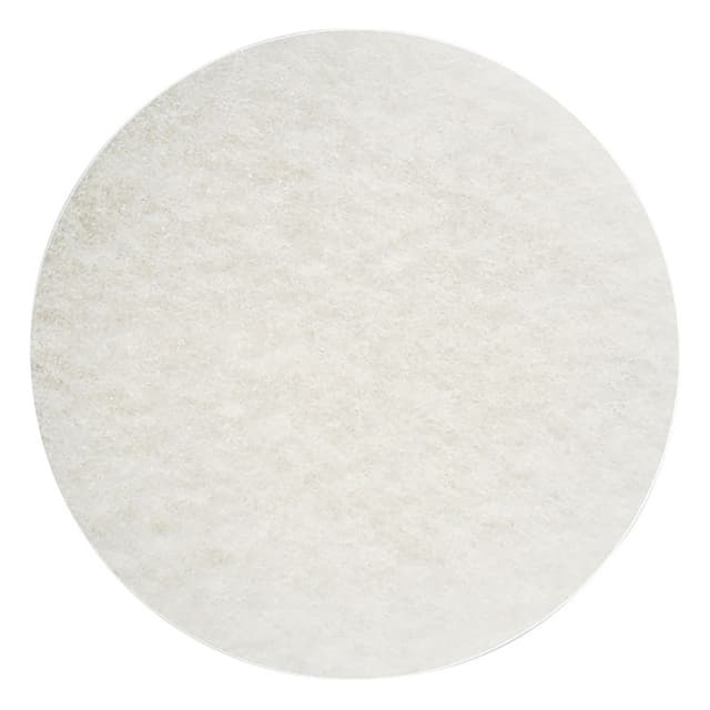 5" No Holes Non-Woven Disc, Non-Abrasive White