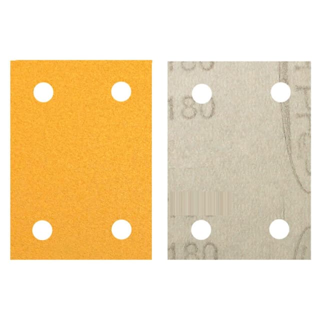 SurfPrep, Sanding Sheet, 3"x4", Hook & Loop Aluminum Oxide, Paper Backed