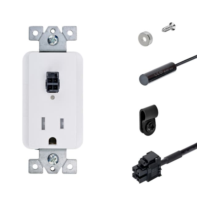 Docking Drawer Safety Interlock Outlets for Appliance Garage, 15 Amps