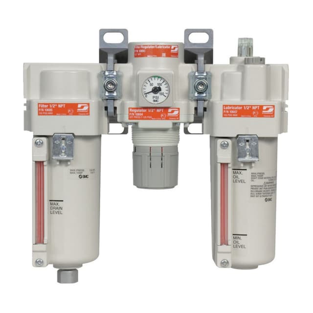 1/2" Filter/Regulator/Lubricator