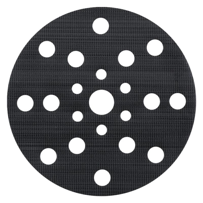6" Hook and Loop Vacuum Disc Backing Pad Saver, 20 Holes