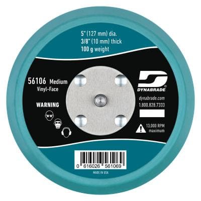 6" PSA Non-Vacuum Disc Backing Pad, No Holes