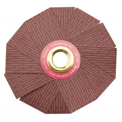 8" 320 Grit Arbor-Mount Sanding Stars