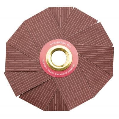 8" 80 Grit Arbor-Mount Sanding Stars