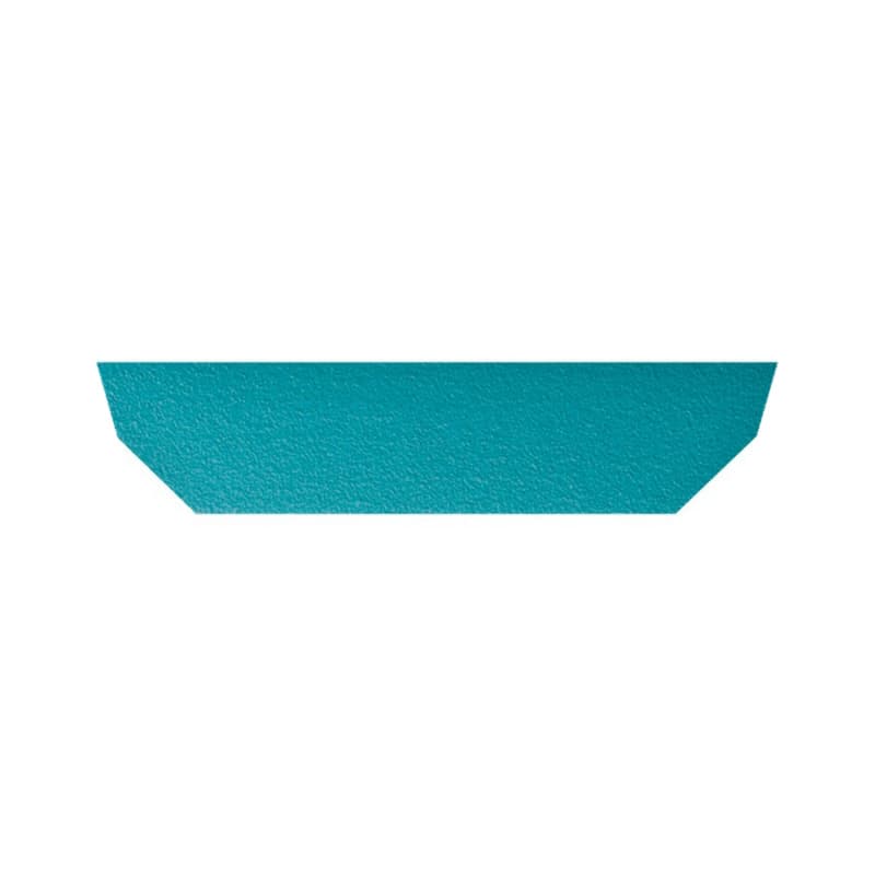 4-1/2" x 7/8" 100 Grit Aluminum Oxide Hook and Loop Raised Panel Strip (50/Pack)