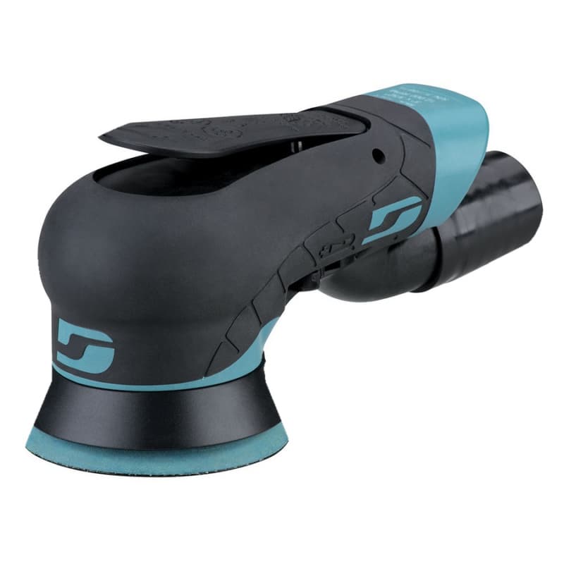 3" Mini-Dynorbital Extreme Random Orbital Sander, 3/32" Orbit Central Vacuum with 6-Hole Hook & Loop Pad