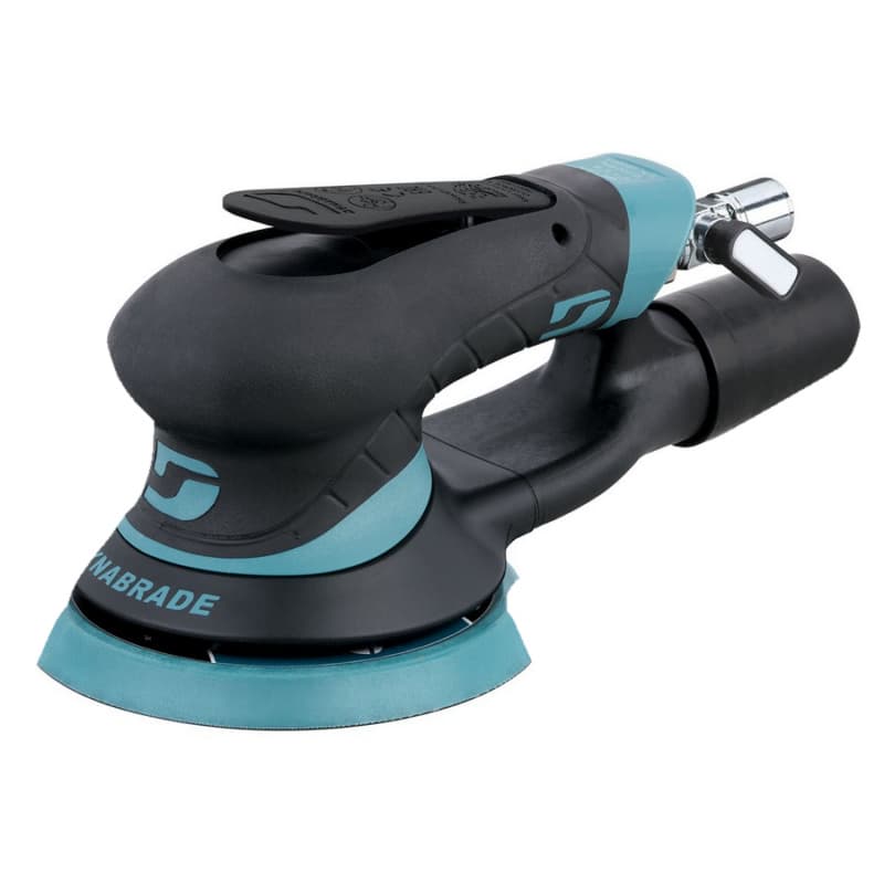 5" Dynorbital Extreme Random Orbital Sander with Speed Regulator, 3/32" Orbit Central Vacuum with 5-Hole Hook & Loop Pad