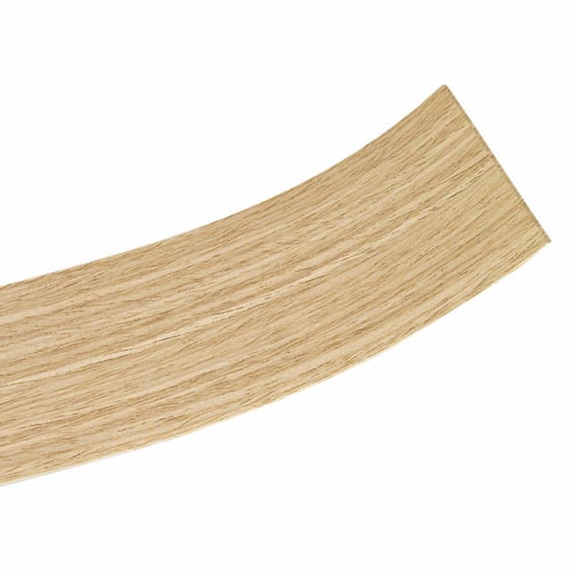 ABS Edgebanding, Color E60204 White Oak Straight Grain, 0.039" Thick 15/16" x 328' Roll