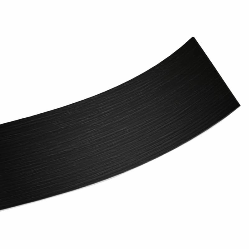 ABS Edgebanding, Color E62316 Black Oak Straight Groove, 0.039" Thick 15/16" x 328' Roll