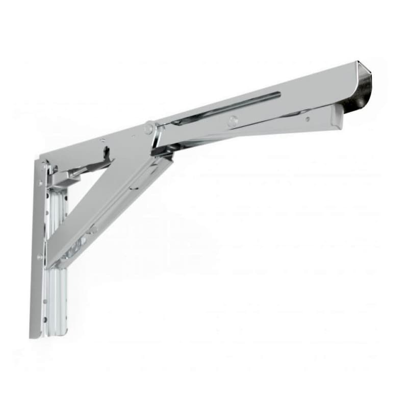 317/EP Folding Bracket with Soft Close, Stainless