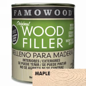 Famowood, Wood Filler, Solvent Base 45oz