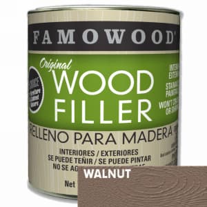 Famowood® Wood Filler, Solvent-Based, 23 oz, Walnut