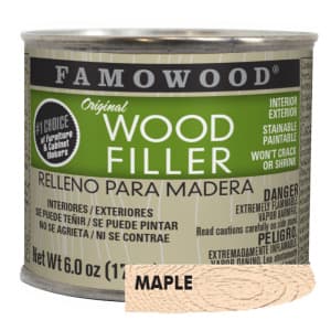 Famowood® Wood Filler, Solvent-Based, 6 oz, Maple