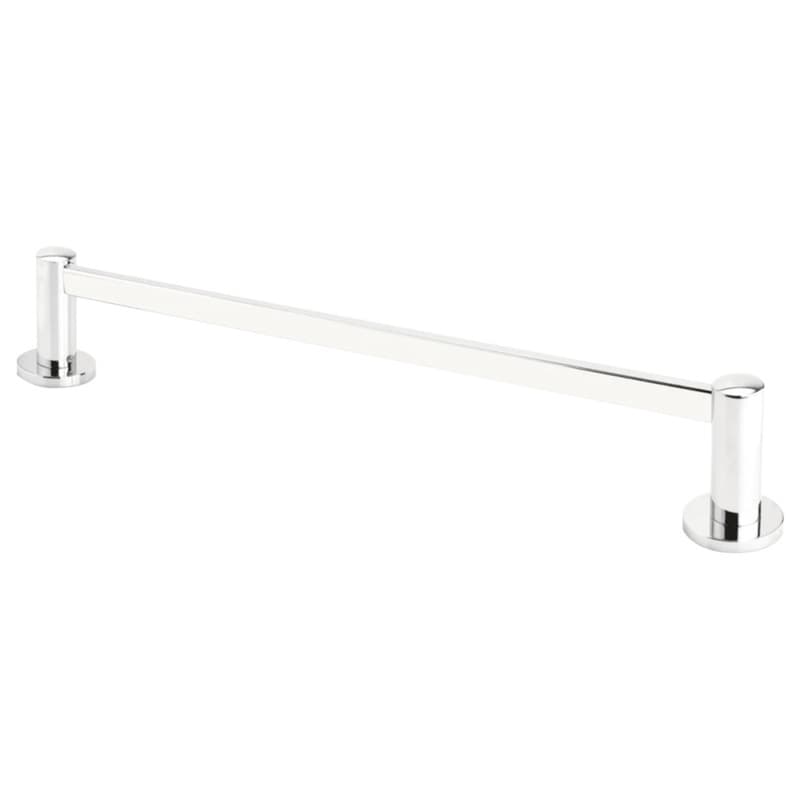 30" Modern #8 Rosette Towel Bar, Oil Rubbed Bronze