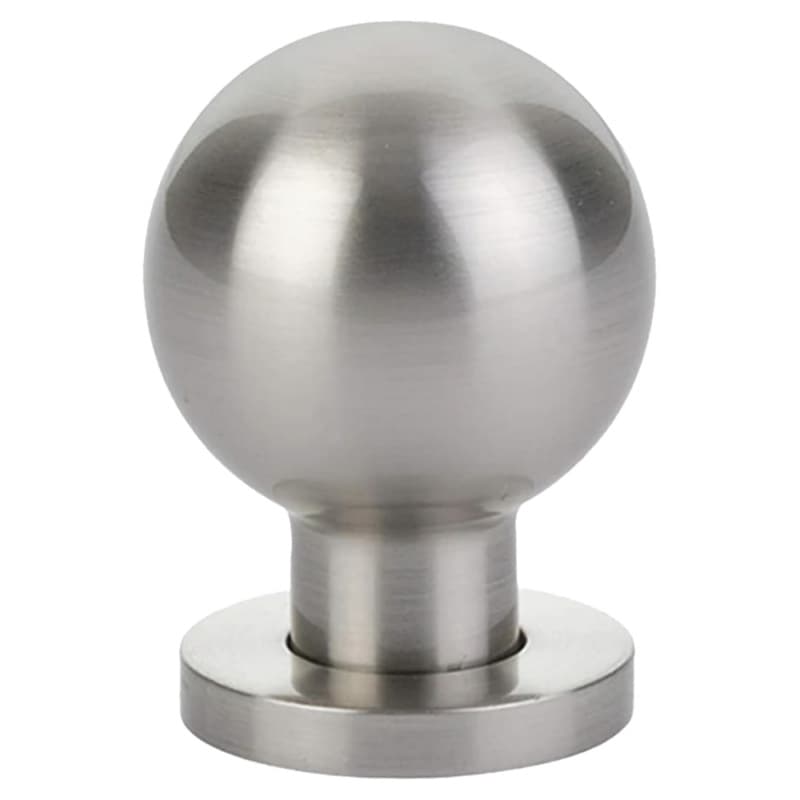 1-1/8" Globe Cabinet Knob, Unlacquered Brass