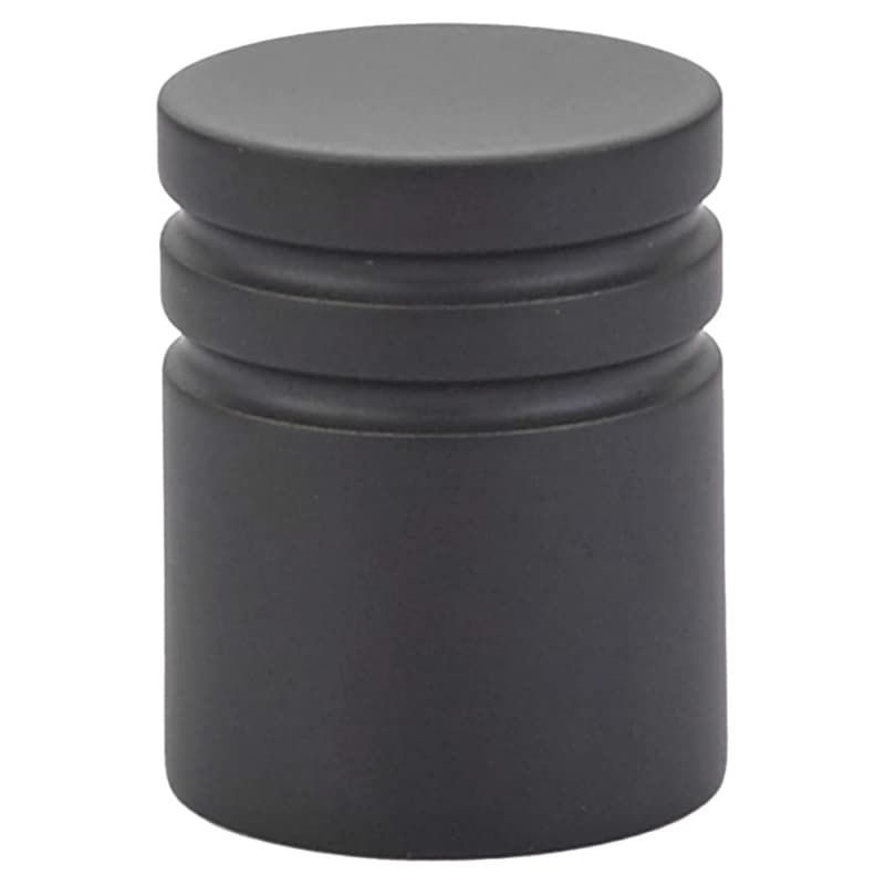 1" Metric Cabinet Knob, Unlacquered Brass