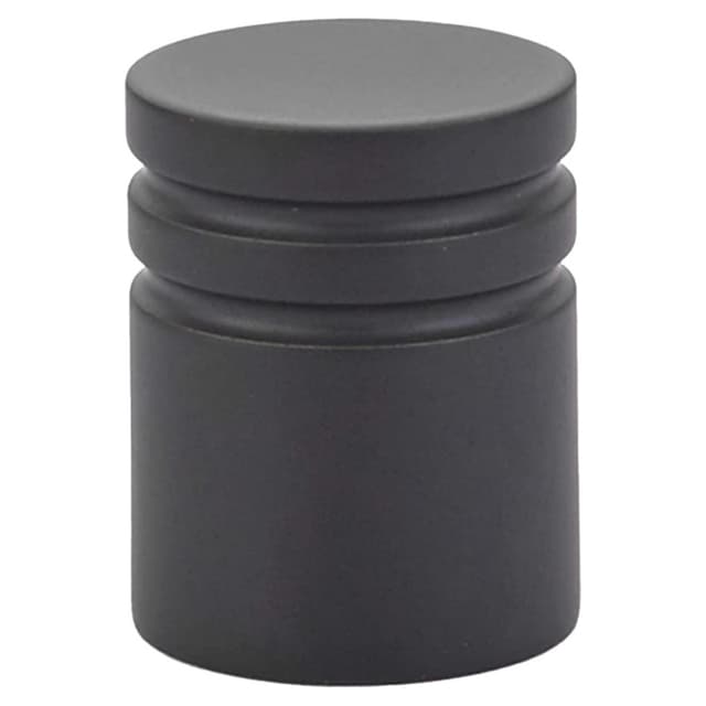 1" Metric Cabinet Knob, Unlacquered Brass