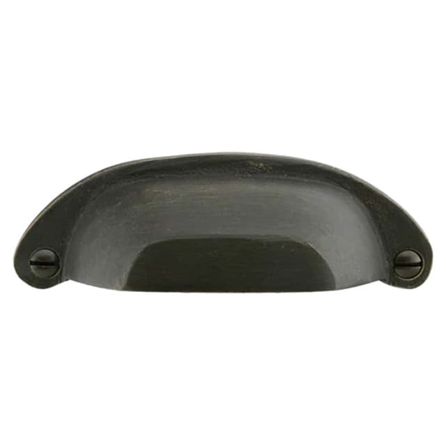 3" Ranch Bin Cup Pull, Medium Bronze