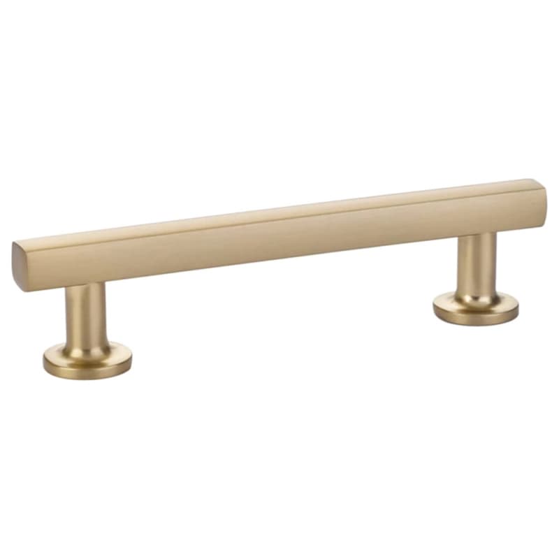 6" Freestone Cabinet Pull, Satin Nickel