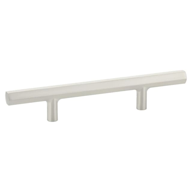 3-1/2" Mod Hex Extended Cabinet Pull, Flat Black