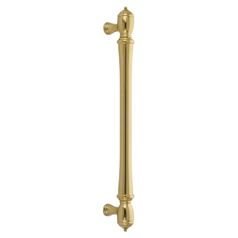 12" Spindle Back to Back Mounting Appliance Pull, Polished Brass
