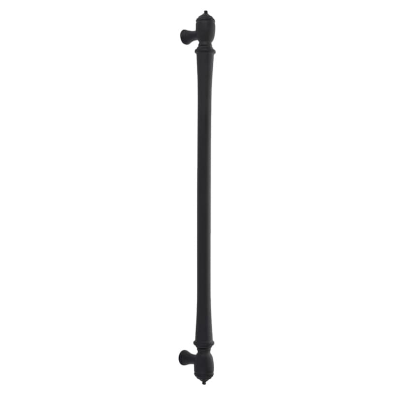 18" Spindle Back to Back Mounting Appliance Pull, Flat Black