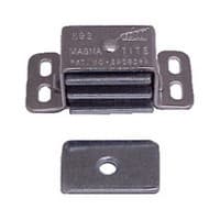 592 Magnetic Catch with Screw/Strike, Aluminum