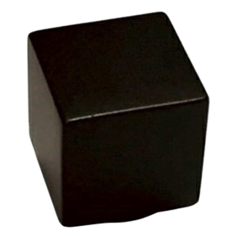 3/4" Square Knob, Oil Rubbed Bronze