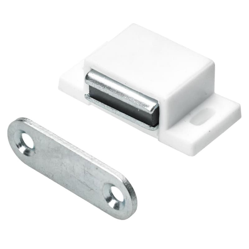 1000 Magnetic Catch, White 250/Box