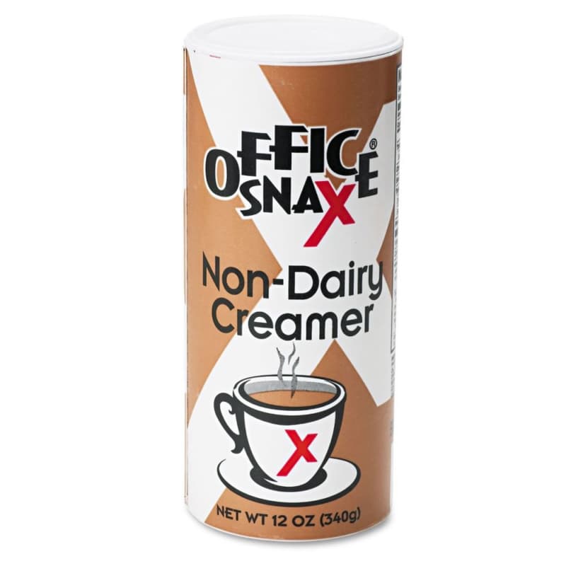 Office Snax Non-Dairy Powder Creamer, 12 oz Can (24/Box)