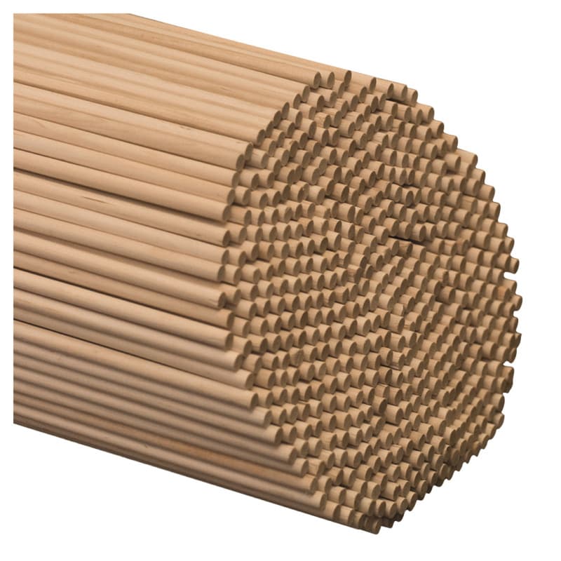 3/8" x 48" Dowel Rod, Bundle of 200