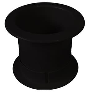 2-1/2" Dual Sided Grommet, Black