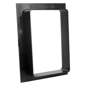 Single Electric Trim Ring, Black 10/Pack