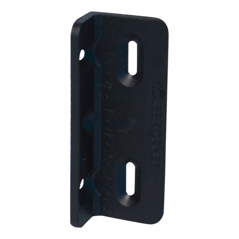 Kolbe Korner Nylon Mounting Bracket, Black, Pack of 500