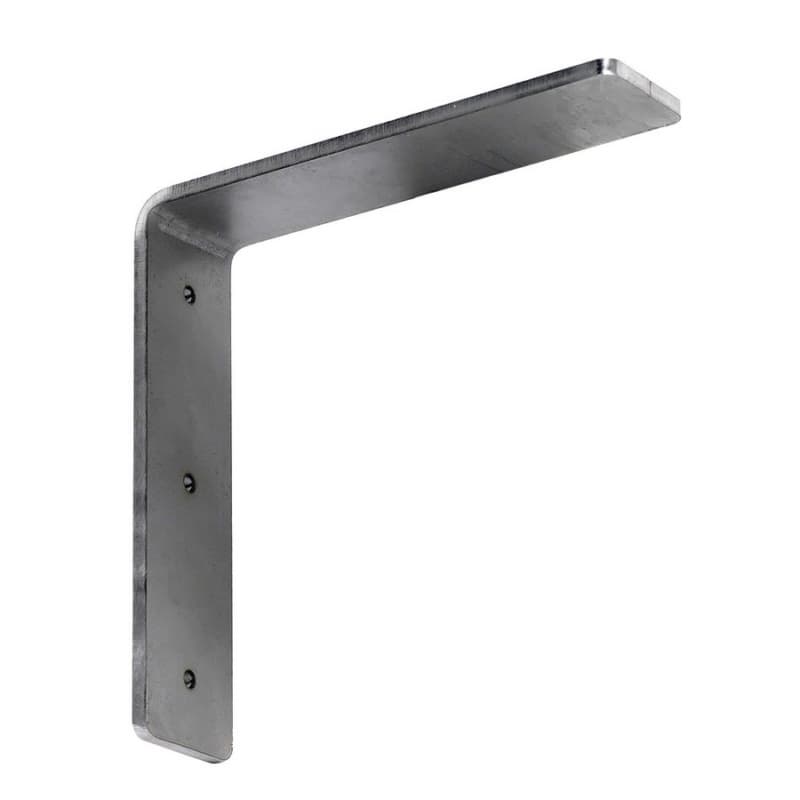 8" x 8" Freedom Hidden Countertop Bracket, Steel Finish