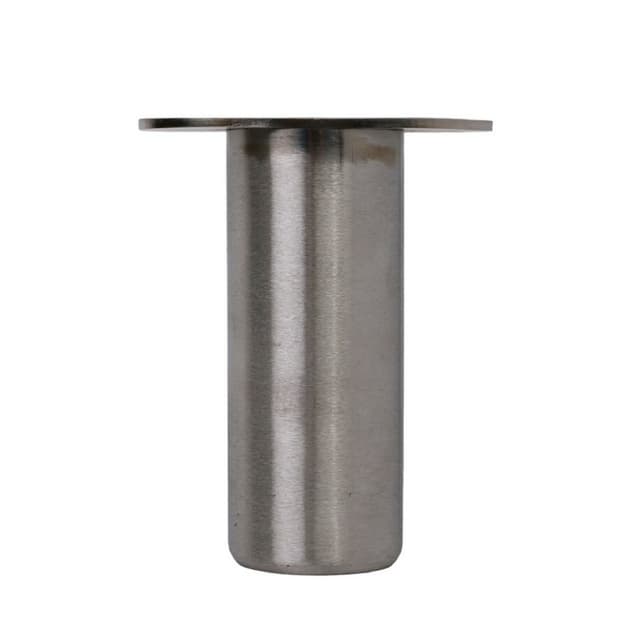 2" x 4" Dilworth Countertop Post Support, Stainless Steel Finish