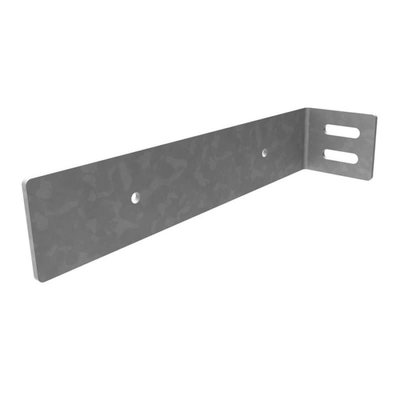 8" x 8" Hidden Shelf Bracket, Galvanized Finish
