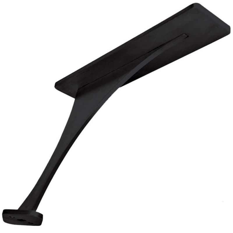 2" x 10" Foremont Counter Mount Support, Black