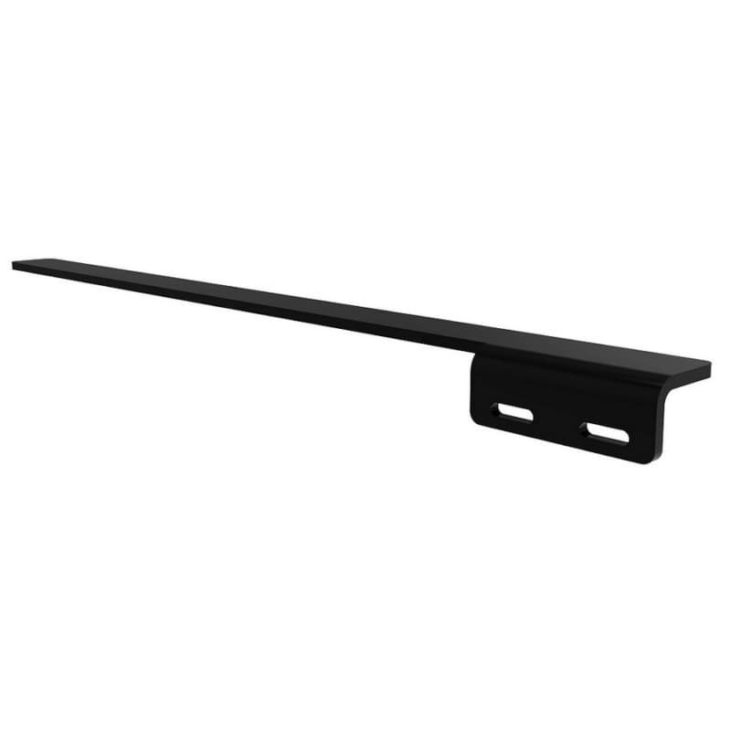 1-1/2" x 24" Harmony Right Hidden Countertop Bracket, Black Finish
