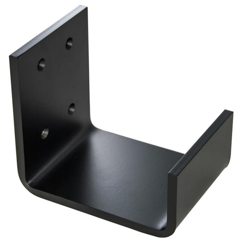 5" x 6" Appalachian Mantel Bracket, Black Finish