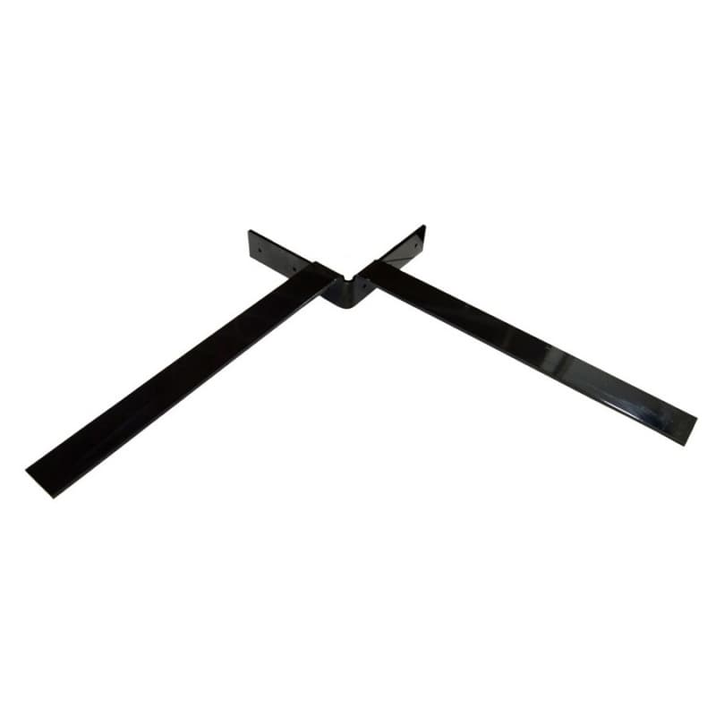 12" x 2" Independence Hidden Corner Bracket, Black Finish