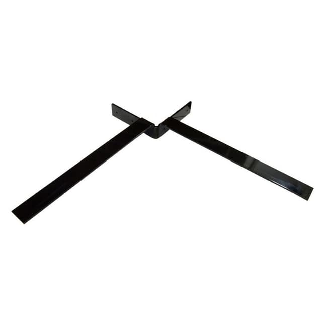 12" x 2" Independence Hidden Corner Bracket, Black Finish