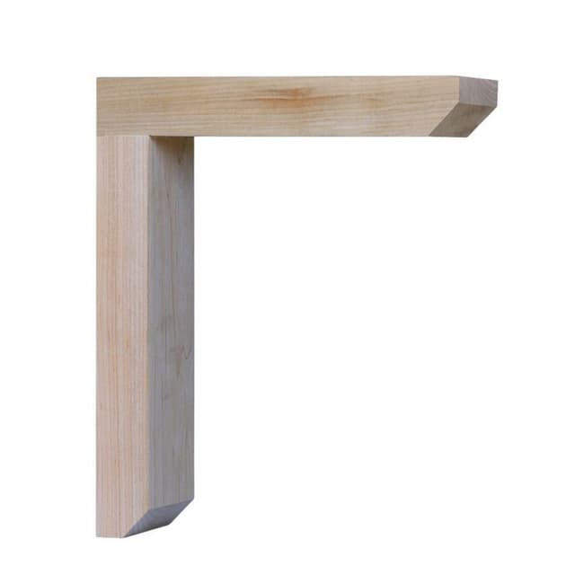 10" x 3" x 12" Stanley Low Profile Corbel, Maple
