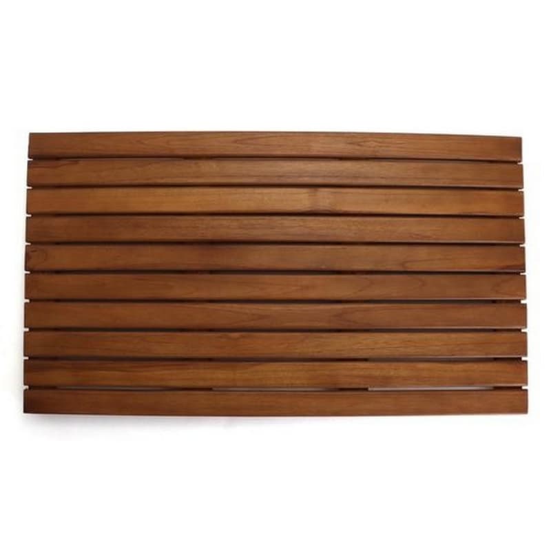 35-1/2" Lap Teak Shower Floor Insert